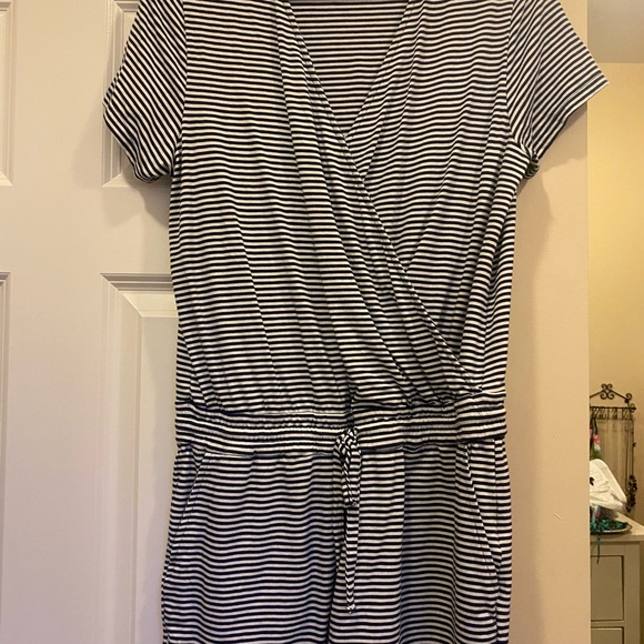 Vineyard Vines Feeder Striped Romper - Picture 2 of 5